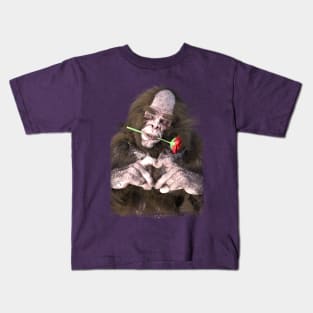 Bigfoot Love Kids T-Shirt